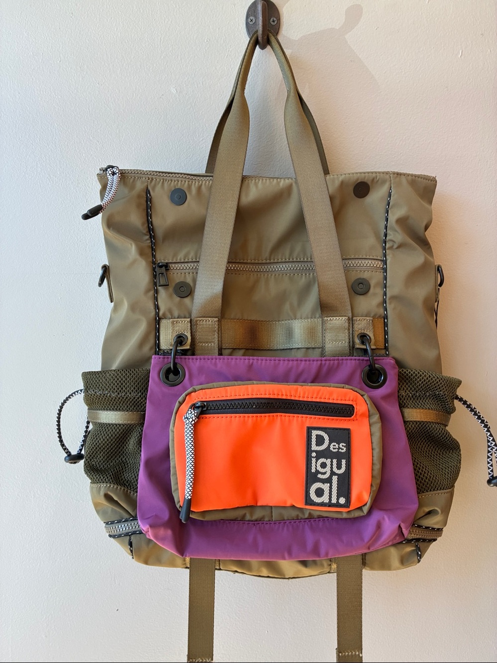 Desigual Women’s Voyager Multiposition Backpack - Picture 3 of 8